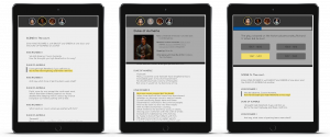 Sychronised Script app on a Companion Device