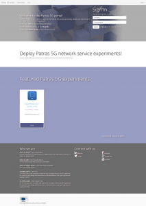 Patras5G portal