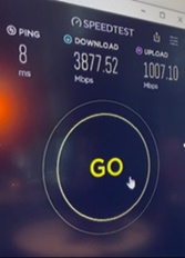 Speedtest screenshot