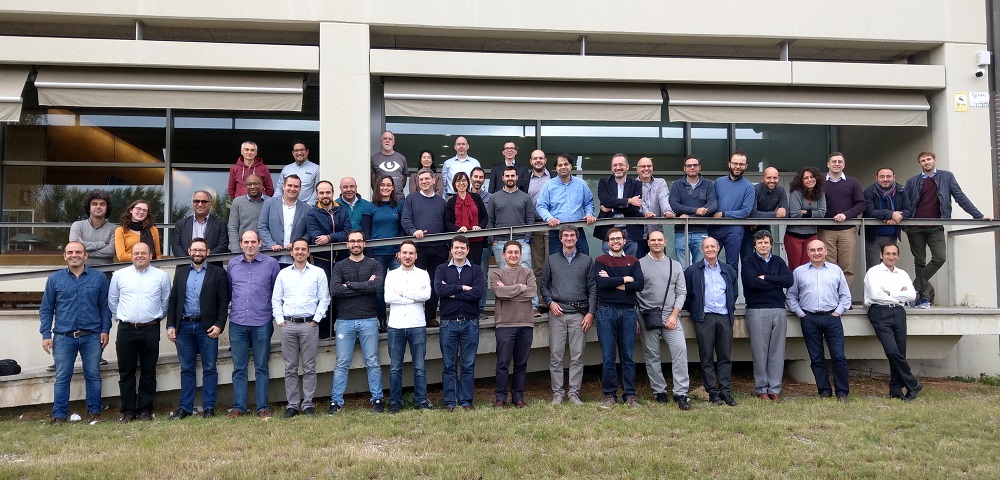 Metro-Haul Plenary at CTTC, group photo